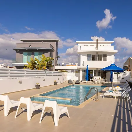 Faros Seaside Villa Larnaca Perivolia Exterior photo